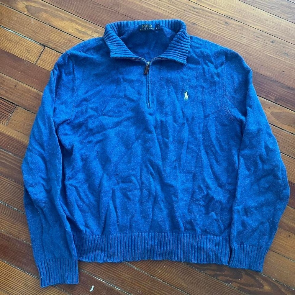 Polo Ralph Lauren Knit Quarter Zip size L